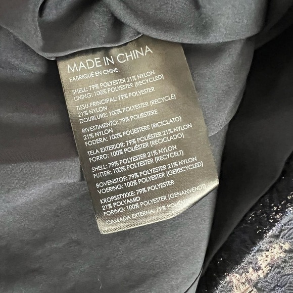 New Women’s Club Monaco Brocade Puff Sleeve Blouse Size 12 - Picture 10 of 10